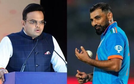 Jay Shah on Mohammed Shami
