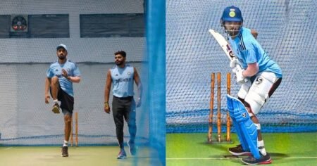 KL Rahul Net Practice