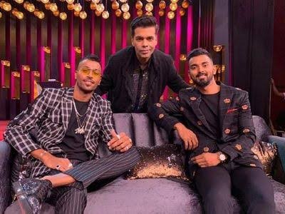 Hardik Pandya and KL Rahul on Koffee with Karan