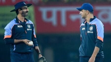 Vikram Rathour reunites with Rahul Dravid
