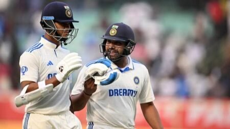 ashasvi Jaiswal and Rohit Sharma