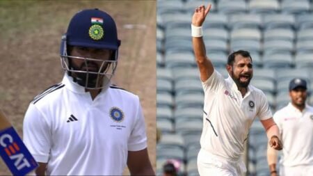 Shreyas Iyer and Mohammed Shami