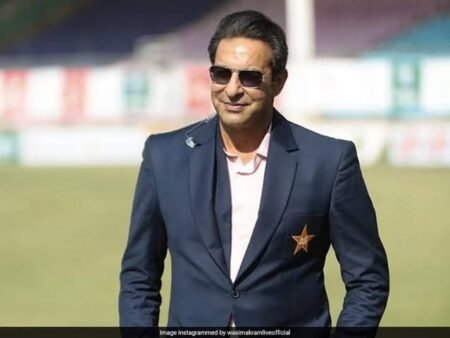 Former cricketer Wasim Akram