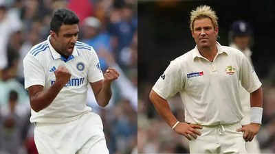Ravichandran Ashwin equals Shane Warne