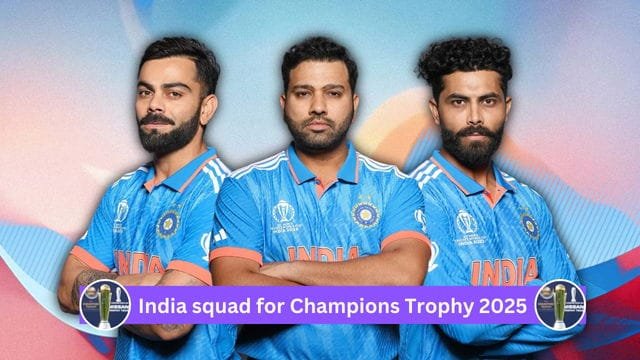CT 2025 India Squad