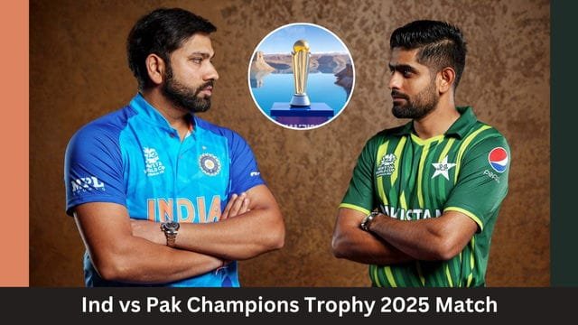 Ind vs Pak Champions Trophy 2025 Match Date, Timing, Venue, Tickets