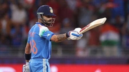 Virat's explosive performance, India reached the final by defeating Australia by 4 wickets!