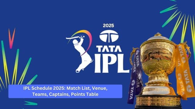 IPL Schedule 2025