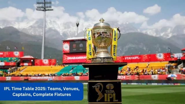 IPL Time Table 2025