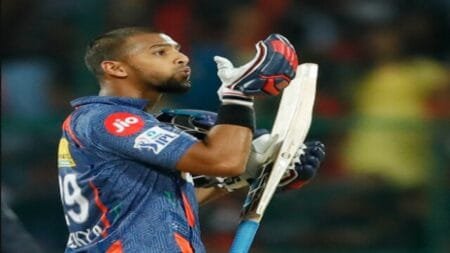 Nicholas Pooran's Sensational Half-Century Against Delhi Capitals