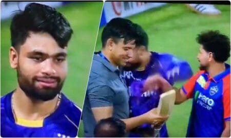 Slapgate 2.0: Kuldeep’s Cheeky Slap to Rinku on LIVE TV.