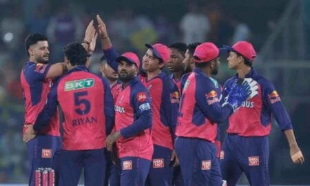 RR Won by 6 Wickets Against CSK