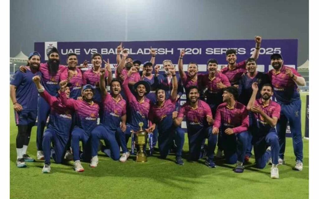 UAE Secures Historic T20I Series Win Over Bangladesh