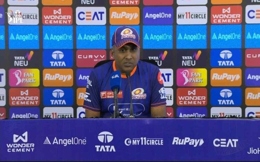 Mumbai Indians' Head Coach Praises