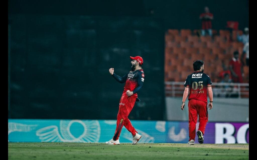 Virat Kohli's Aggressive Celebration