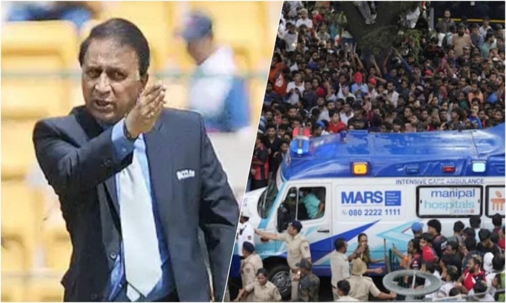 Gavaskar Mourns the Loss on RCB’s Winning Tragedy