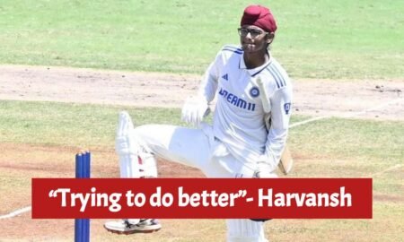 ‘Trying to do better’ – Meet Harvansh, India U-19's star