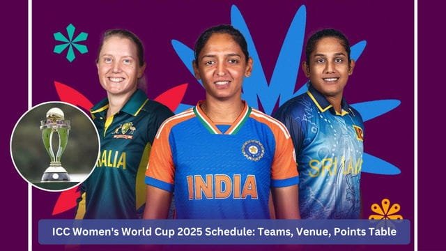 ICC Women's World Cup 2025 Schedule