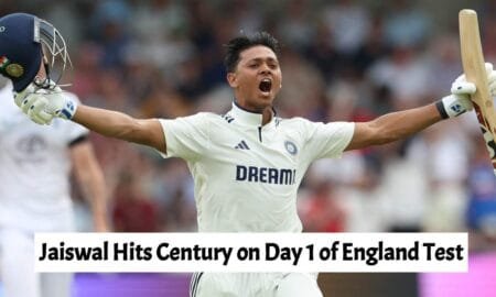 Jaiswal Hits Century on Day 1 of England Test