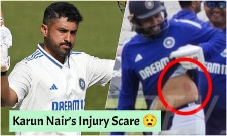 Karun Nair’s Injury Scare