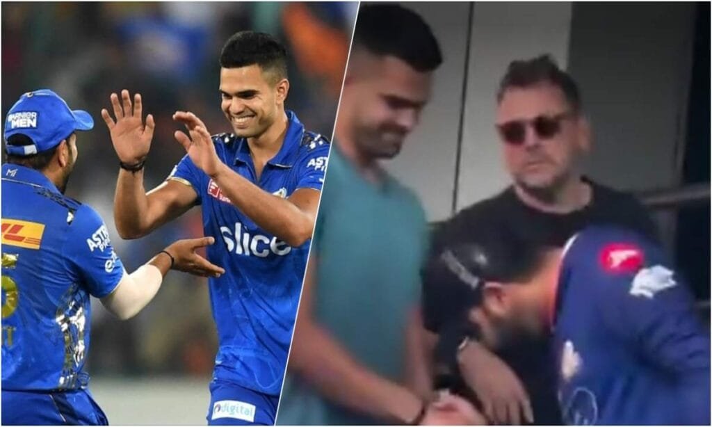 Rohit Sharma’s Heartwarming Bow to Arjun Tendulkar