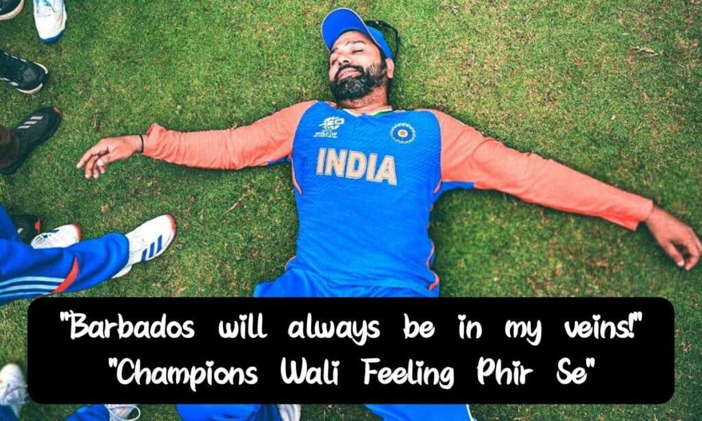 Rohit Sharma Recalls India’s T20 World Cup 2024 Moment