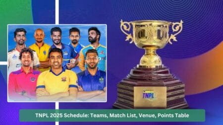 TNPL 2025 Schedule