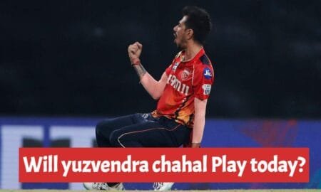 Will yuzvendra chahal Play today?