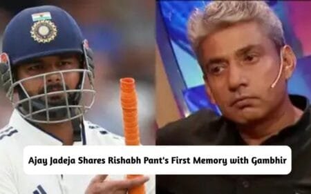 Ajay Jadeja Shares Pant's First Memory with Gambhir
