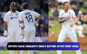 Brydon Carse Highlights India's Amazing Depth in Test Cricket