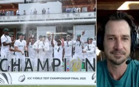 Dale Steyn's Reaction to South Africa's WTC Win
