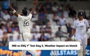 How Weather Could Impact Fifth Day at Headingley Test