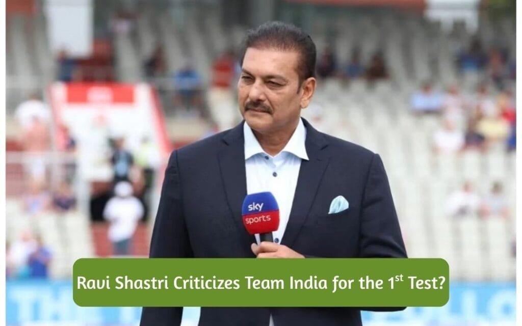Ravi Shastri Criticizes Team India