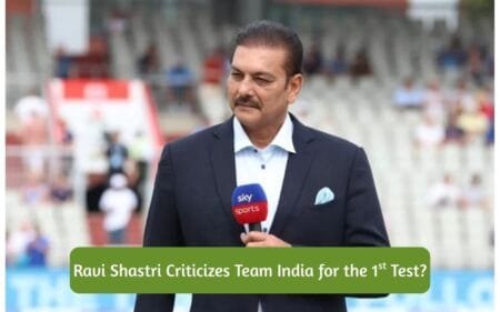 Ravi Shastri Criticizes Team India