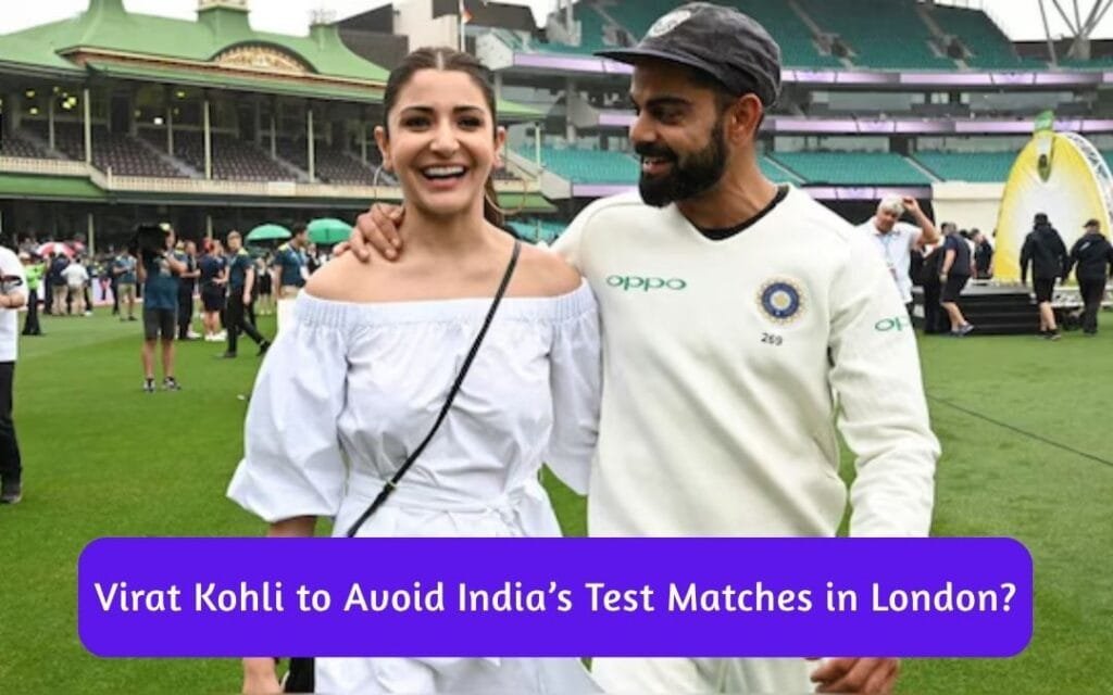 Virat Kohli Choose to Stay Away from Cricket