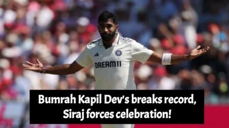 Bumrah breaks record, Siraj forces celebration!
