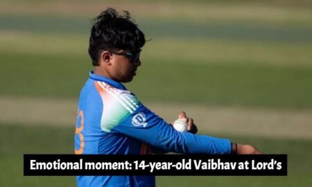 14-year-old Vaibhav Suryavanshi awed by cricket’s greatness at Lord’s; video goes viral Emotional moment, 14-year-old Vaibhav at Lord’s