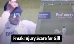 Freak Injury Scare for Gill