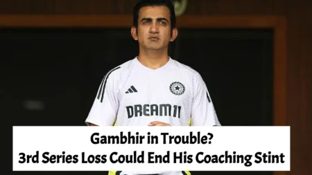 3rd Straight Series Defeat, Gambhir’s Coaching Career in Danger