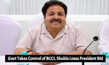 BCCI Under Government Control? New Bill Shatters Shukla’s Presidential Dreams Govt Takes Control of BCCI, Shukla Loses President Bid