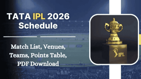 IPL 2026 Schedule