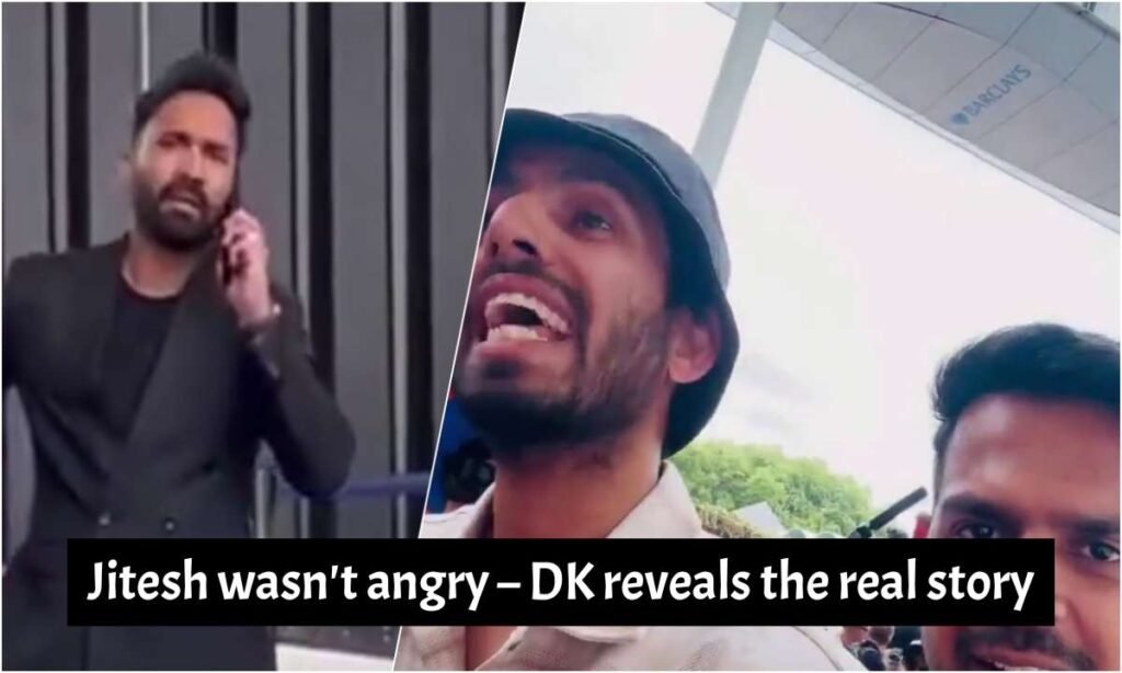 Jitesh wasn't angry – DK reveals the real story