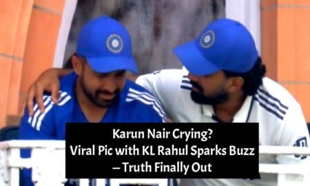 Karun Nair Crying, Viral Pic with KL Rahul Sparks Buzz — Truth Finally Out