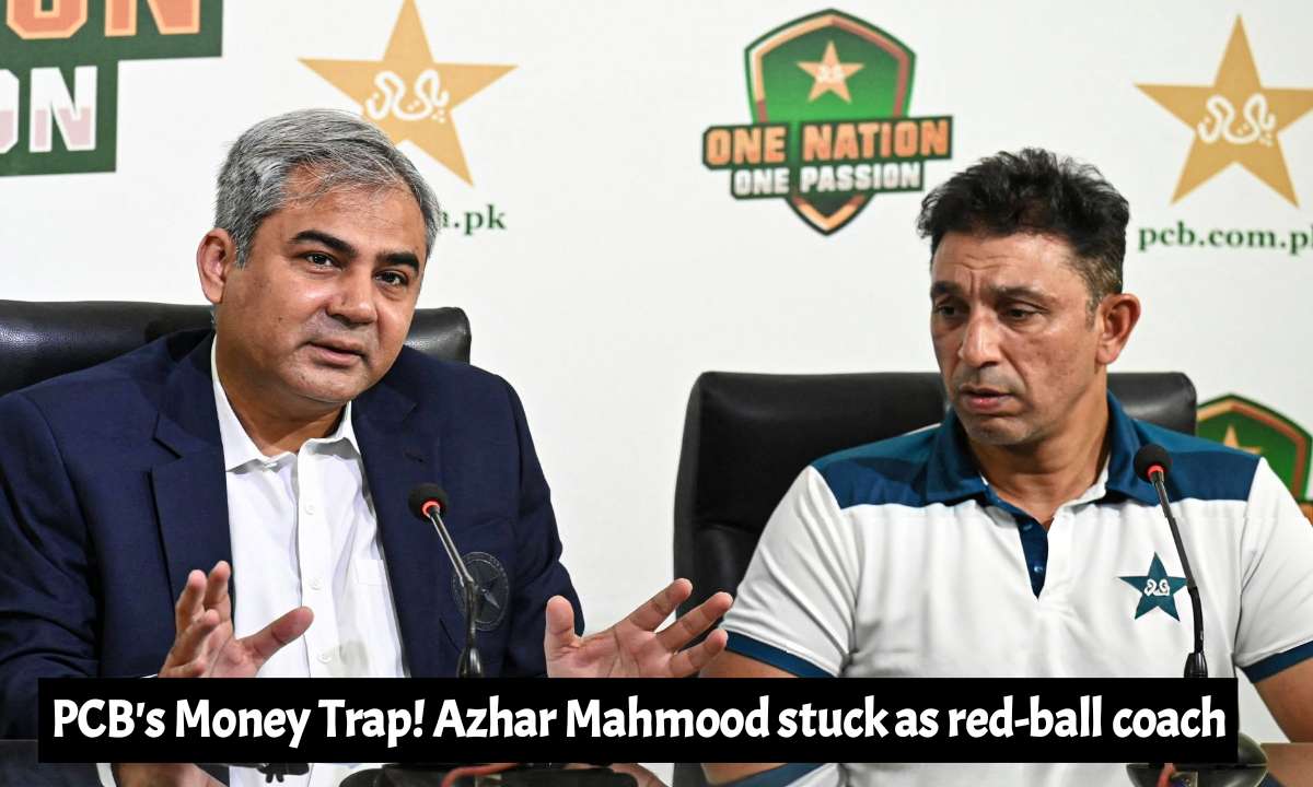 PCB’s Money Mess: Why Azhar Mahmood is Stuck as Red-Ball Coach! The ...
