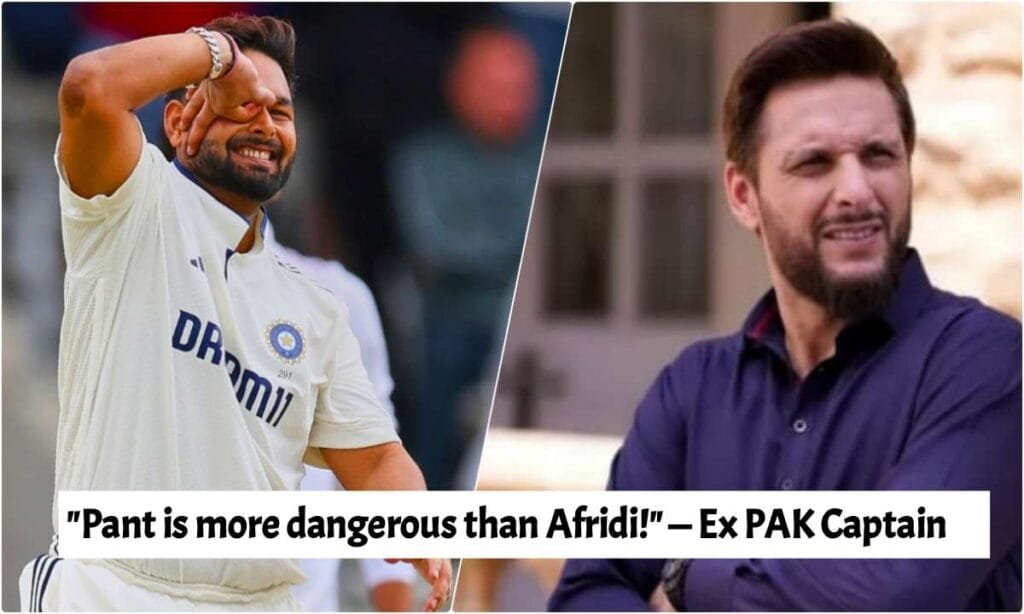 Pant is more dangerous than Afridi!_ — Ex PAK Captain