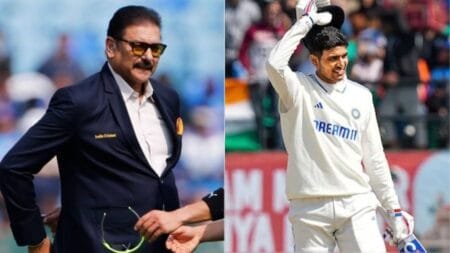 Ravi Shastri said about Gill look solid & Fantastic.