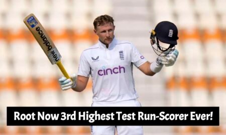 Joe Root Now 3rd Highest Test Run-Scorer Ever!