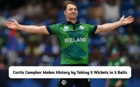 Curtis Campher Makes History