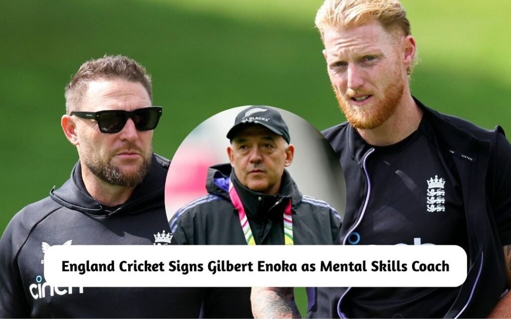 England Cricket Signs Gilbert Enoka