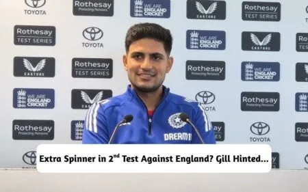 Extra Spinner in 2nd Test Against England? Gill Hinted...